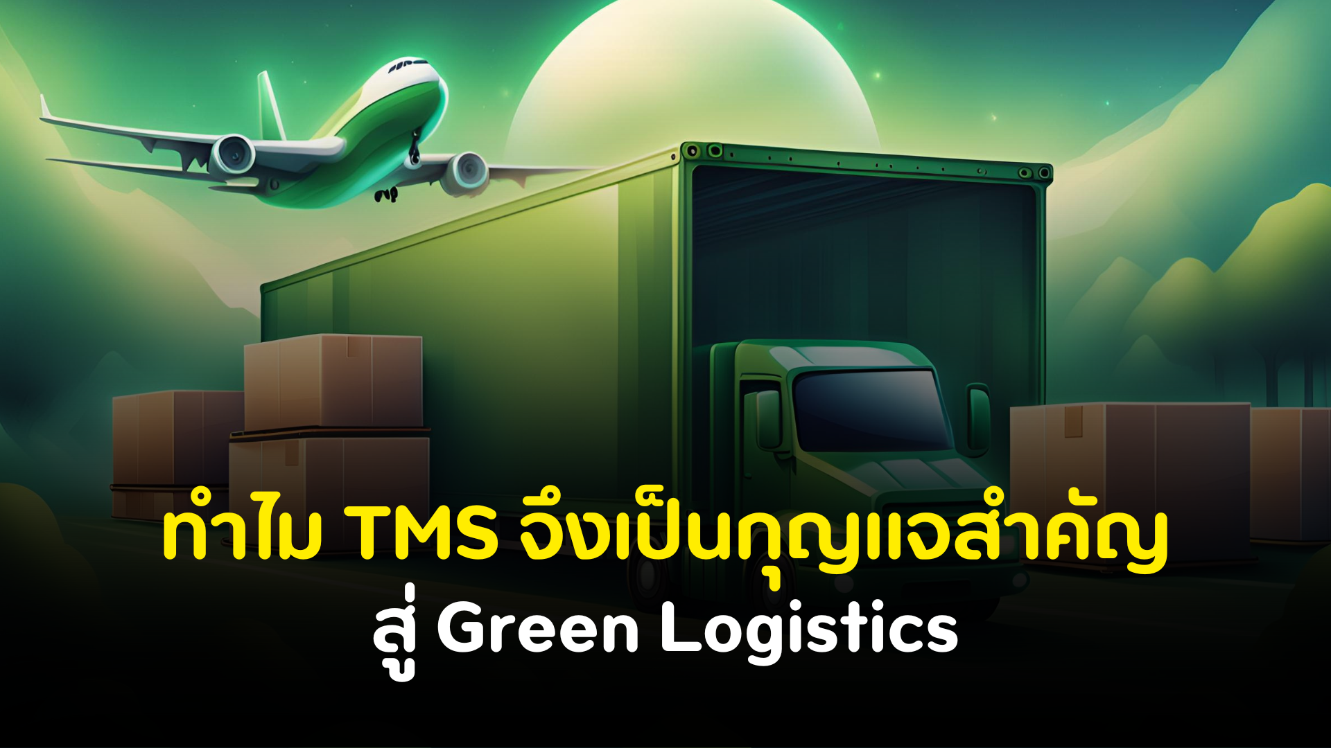 Green Logistics: How TMS Optimizes Transportation Efficiency and Reduces Carbon Emissions
